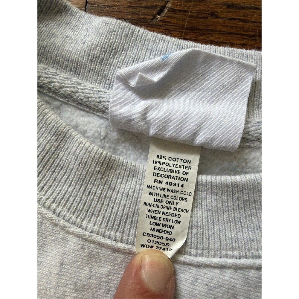 Salty Dog Cafe Hilton Head Men's Medium Champion Reverse Weave Gray Sweatshirt - Picture 7 of 8
